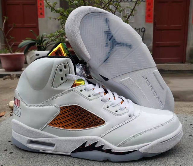 Air Jordan Retro 5 V Grade AAA White